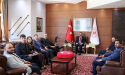 Vali Osman Hacıbektaşoğlu’ndan Ülkü Ocakları Heyetine Kabul