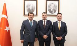 Başkan Sezer Köroğlu ve Zonguldak Milletvekili Muammer Avcı'dan Bakan Tekin'e Ziyaret