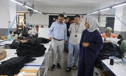 AK Parti Gelik Başkanı Bahar’dan Sanayiye Destek, Tekstil’e Ziyaret..