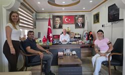 Milli Kaleciden Belediye Başkanına Ziyaret!