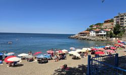 Zonguldak'ta Poyraz Fırtınası Denizi Dondurdu