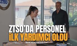 ZTSO'da Personel İlkyardımcı Oldu!