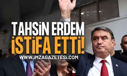 Zonguldak Belediye Başkanı Tahsin Erdem İstifa Etti