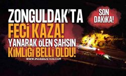 Zonguldak Devrek’te Feci Kaza! Uçuruma Yuvarlanan Otomobil Alev Alev Yandı: Sürücü Araçta Mahsur Kaldı