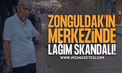 Zonguldak Kent Merkezinde Lağım Skandalı