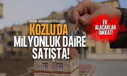 Kozlu'da Milyonluk Daire Satışa Çıkıyor!