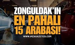 Zonguldak'ın En Pahalı 15 Arabası Listelendi