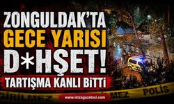 Zonguldak'ta Gece Yarısı D*hşet! Tartışması Kanlı Bitti