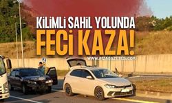 Zonguldak'ta Kilimli Sahil Yolunda Kavşakta Feci Kaza!