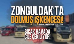 Zonguldak’ta Sıcak Havada Dolmuş Çilesi: Vatandaş İsyan Etti