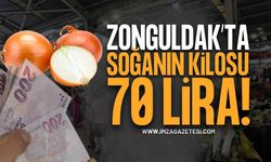Zonguldak'ta Soğan Fiyatları Çıldırdı: Kilosu 70 TL'yi Buldu, Vatandaş "Doları Geçti" Diye İsyan Etti!