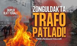 Zonguldak’ta Trafo Patladı: Ekipler Olay Yerinde