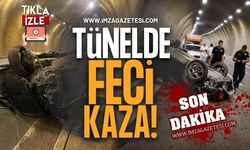 Zonguldak'ta Tünelde Feci Kaza!