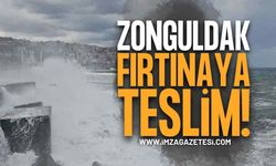 Zonguldak’ta Uyarılar Gerçek Oldu: Şiddetli Yağış ve Fırtına Kenti Esir Aldı!