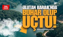 Zonguldak'taki Ulutan Barajı’nda Buhar Olup Uçtu!