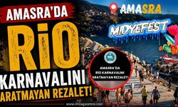"Amasra'da Rio Karnavalını Aratmayan Rezalet"