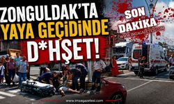 Zonguldak'ta Yaya Geçidinde D*hşet!