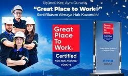 Eren Enerji'ye Üçüncü Kez Great Place To Work Gururu