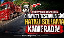 Yenice-Zonguldak Yolunda C*nayete Teşebbüs Gibi Hatalı Sollama Kamerada!