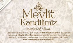 Vakıflar Zonguldak-Yeni Camii'de Mevlit Kandili programı düzenleyecek
