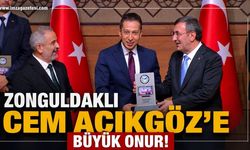 Zonguldaklı Cem Açıkgöz’e Büyük Onur!