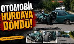 Otomobil Hurdaya Döndü!