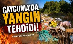 Çaycuma’da Yangın Tehdidi!