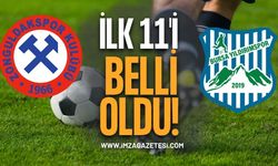 Zonguldakspor'un Bursa Yıldırım FK Maçı İlk 11'i Belli Oldu!