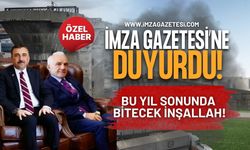 Zonguldak Valisi İmza Gazetesi’nden Duyurdu! Lavuar Projesi Bu Yıl Sonunda Bitecek İnşallah!