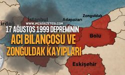 17 Ağustos 1999 Depreminin Acı Bilançosu ve Zonguldak Kayıpları