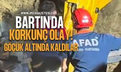 Bartın'da Korkunç Olay! Göçük Altında Kaldılar