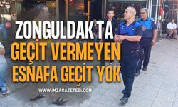 Zonguldak'ta Geçit Vermeyen Esnafa Geçit Yok