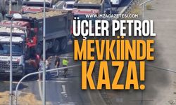Üçler Petrol Mevkiinde Kaza!