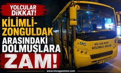 Kilimli-Zonguldak Arasındaki Dolmuşlara Zam!