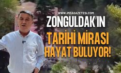 Zonguldak’ın Tarihi Mirası Pembe Köşk Yeniden Hayat Buluyor