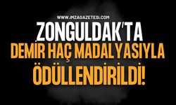 Zonguldak’ta Demir Haç Madalyasıyla Ödüllendirildi!