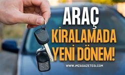 Araç Kiralamada Yeni Dönem!