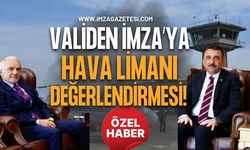 Zonguldak Valisinden İmza Gazetesi’ne Havalimanı Değerlendirmesi!