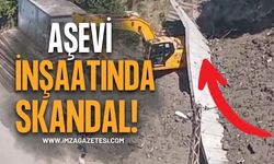 Kilimli'de Kızılay Aşevi İnşaatında Duvar Skandalı!