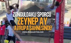 Zonguldak GSK Sporcusu Zeynep Ay Avrupa Sahnesinde Engel Tanımıyor