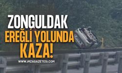 Zonguldak-Ereğli Yolunda Kaza!