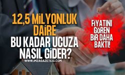 12,5 Milyonluk Daire Bu Kadar Ucuza Nasıl Gider? Fiyatını Gören Bir Daha Baktı!