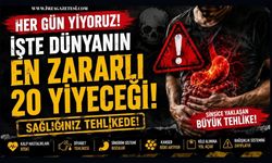 Her Gün Yiyoruz! İşte Dünyanın En Zararlı 20 Yiyeceği!