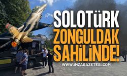 Göklerin Milli Gururu Zonguldak Sahilinde: Solotürk Tırı’na Yoğun İlgi