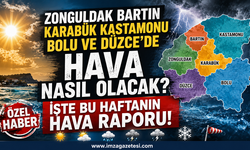 Zonguldak Bartın Karabük Kastamonu Bolu Ve Düzcede Hava Nasıl Olacak? İşte Bu Haftanın Hava Raporu!