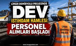 Liman Demiryolu Projesinde Dev İstihdam Hamlesi: Personel Alımları Başladı
