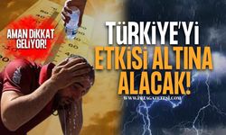Türkiye İki Farklı Havanın Etkisinde Kalacak! Aman Dikkat Geliyor!
