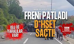 Freni Patlayan Tır D*hşet Saçtı! Ölü ve Yaralılar Var!