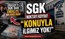 SGK Noktayı Koydu! "Konuyla İlgimiz Yok!"