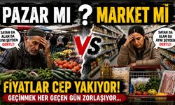 Pazar mı Market mi Pahalı? Satan da alan da aynı şeyden dertli!